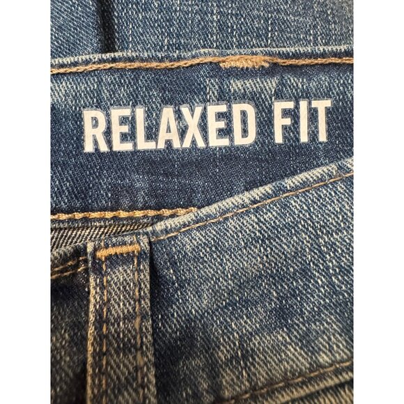 NWT Wrangler 34x30 Mens Relaxed Fit Jeans Blue Denim - Picture 11 of 12